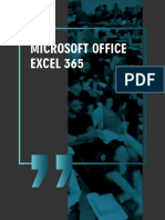 8 - Microsoft Office 365 Excel P1