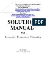Personal Financial Planning 2nd Edition Altfest Solution Manual