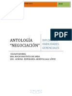 Antologia Negocacion