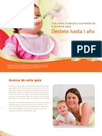 Consumer Booklet 3 - Guía para Padres Sobre El Destete