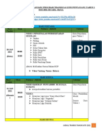 Jadual Minggu Transisi 2021