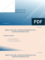 Tema 3 Ahorro Energético en Equipos Informáticos