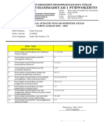 Format Kisi-Kisi STS SMT 2