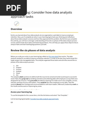 Learning Log