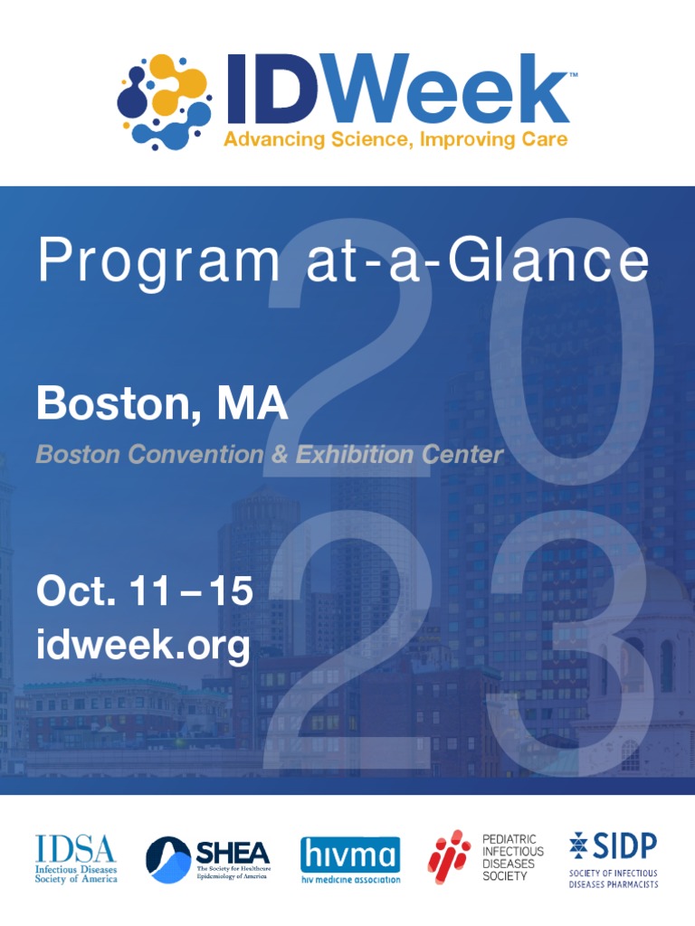 IDWeek 2023 Program Overview | PDF | Infection | Antimicrobial Resistance