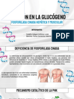 Diapositivas - Fosforilasa Cinasa Hepática y Muscular