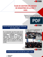 Plan de Gestión de Riesgo de Desastres Diagnostico, Peligros, Vulnerabilidad y Riesgos