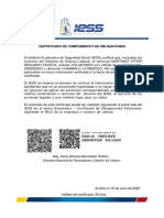 Certificado Voluntario Ced