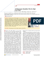 Roll-to-Roll Transfer of Electrospun Nanofiber Film For HighEfficiency Transparent Air Filter