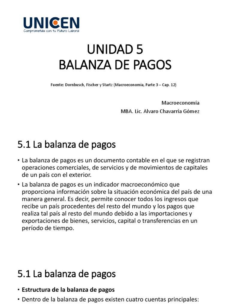 Balanza de Pagos y Tipos de Cambio | PDF | Tipo de cambio | Balance de ...