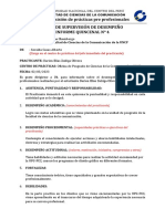 Cuarta Ficha de Supervisión de Desempeño Informe Quincenal