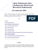 Aidit - Masyarakat Indonesia Dan Revolusi Indonesia (Soal-Soal Pokok Revolusi Indonesia) (1957)