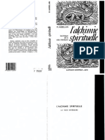 RobertAmbelain LalchimieSpirituelleTechniqueDeLaVoieIntrieure ParisLaDiffusionScientifique 1961 - Text