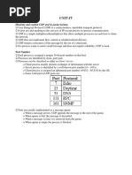 UNIT IV-Transport Layer