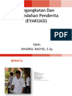 Materi Evakuasi Pmi