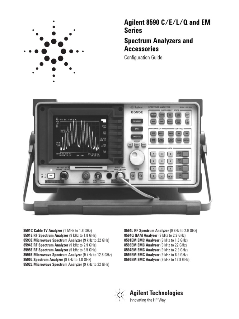 Agilent 8591E | PDF | Hertz | Frequency Modulation