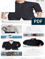Men Black Button Down With Neutral Print Cuffs - Google Search