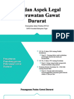 Etik Dan Aspek Legal Keperawatan Gawat Darurat