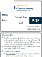 Property Law - Gift