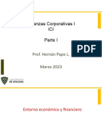 Finanzas Corporativas I Parte I ICI 2023 - 1