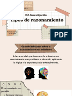 Tipos de Razonamientos