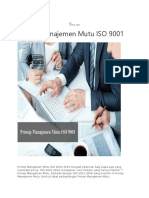 perinsip management mutu 9001;2015