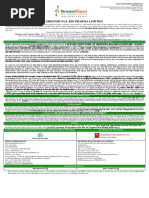 2016 07 IPO Greensignal Bio Pharma July 2016