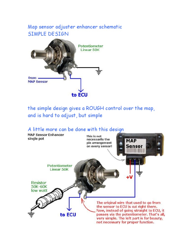 Map Sensor Adjuster Enhancer Schematic PDF