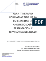 Guia Itinierario Formativo Noviembre 2014 Anestesiologia