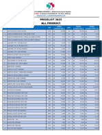 Pricelist - All Product (NR)