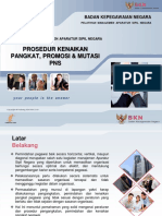 Materi Peserta - Kenaikan Pangkat, Promosi Mutasi PNS