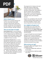 VA Community Care Eligibility Guide | PDF | United States Department Of ...