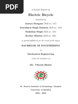 electric bicycle report pdf Bike Maintenance Log Book: E-Bike Repair & Service Record with Daily Inspection Checklist 2020 Annual Activity Review 