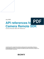 Sony CameraRemoteSDK API-Reference v1.09.00