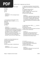 Computer Networks and Security MCQ