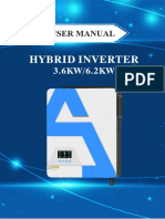 On Grid and Off Grid Pure Sine Wave Hybrid Solar Inverter User Manual One Solar