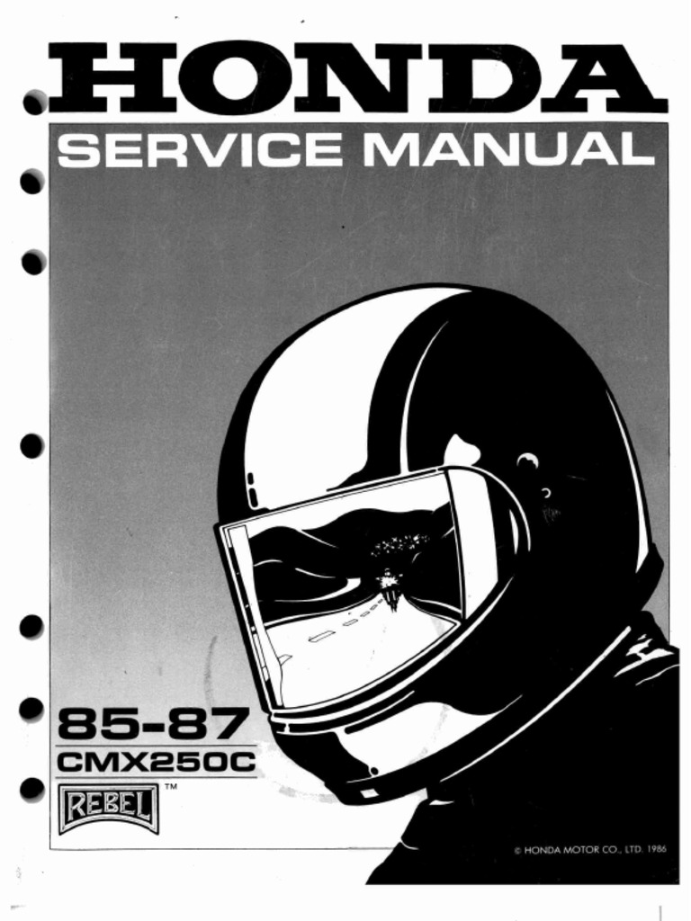 1985 HONDA REBEL 250 SERVICE MANUAL PDF intelligence overview