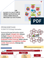 Peran Strategis KKB Untuk Penanganan Stunting - Refreshing Fasilitator