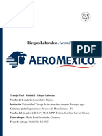 Riesgos Laborales: Aeroméxico