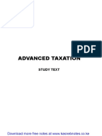 Advanced Public Finance and Taxation Strathmore University Notes and Revision Kit