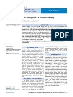 Labile Hemoglobin A Biochemical Entity 6340