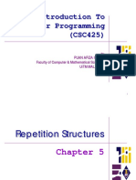 COMPUTER SCIENCE PROGRAM Chapter 5
