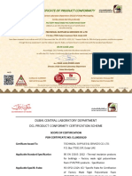 DCL Certificate 2018-19