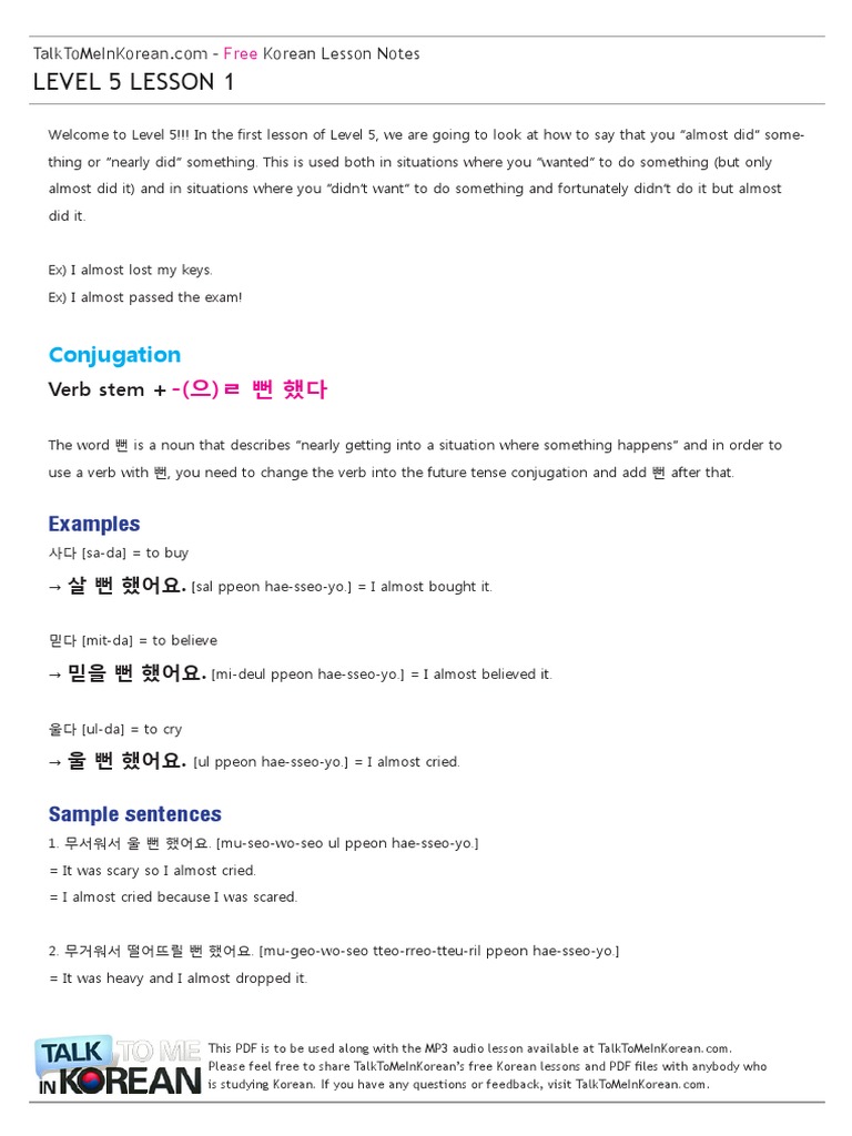 Ttmik Level 5 | PDF | Grammatical Tense | Verb