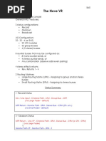 Neve VR Handout