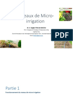 Réseaux de Microirrigation - 2022-2023 - Partie 2