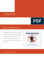 Shrinkage