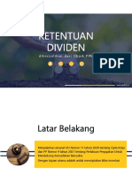 Materi Dividen Yang Dikecualikan Dari Objek PPH