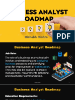 Business Analyst Roadmap by Rishabh Mishra