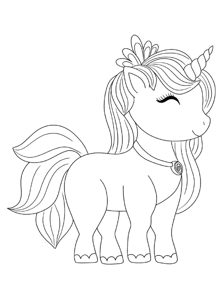 Mewarnai Unicorn Dan Kawan | PDF
